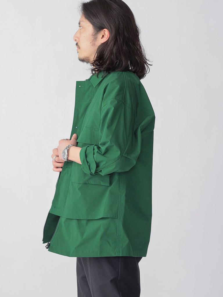 Ships Phoenix Size M Perfect for Matching Sets +phenix Men's Custom-Made Water-Repellent Military/Fisherman Shirt, Green, (114000273),