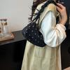 Pu Butterfly Knot Crossbody Bag For Daily Office Wear
