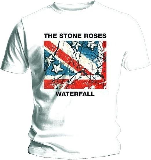 The Stone Roses Waterfall T-shirt Reproduction of1989 Vintage Tee lemon oasis W2 3XL