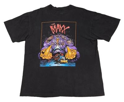 NUOVA T-Shirt The Maxx Comic Anni '90 Taglia S-5XL DC Marvel Rara Ristampa T-Shirt Unisex