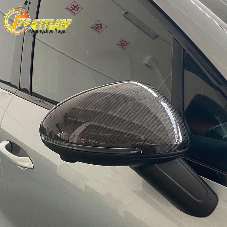 Exclusive Dry Carbon Rearview Mirror Covers for Porsche Macan