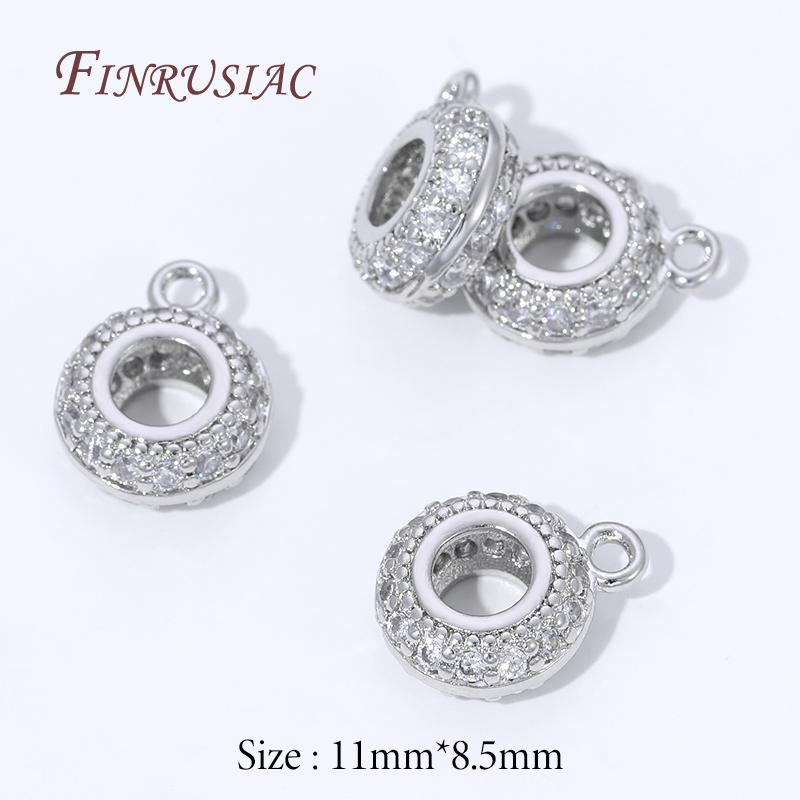 2 Pcs 18K Gold Plated Bails For Pendants,Bale Pendant Holder For Jewelry Accessories,Bead Separator,Jewelry Bail,Necklace Bails
