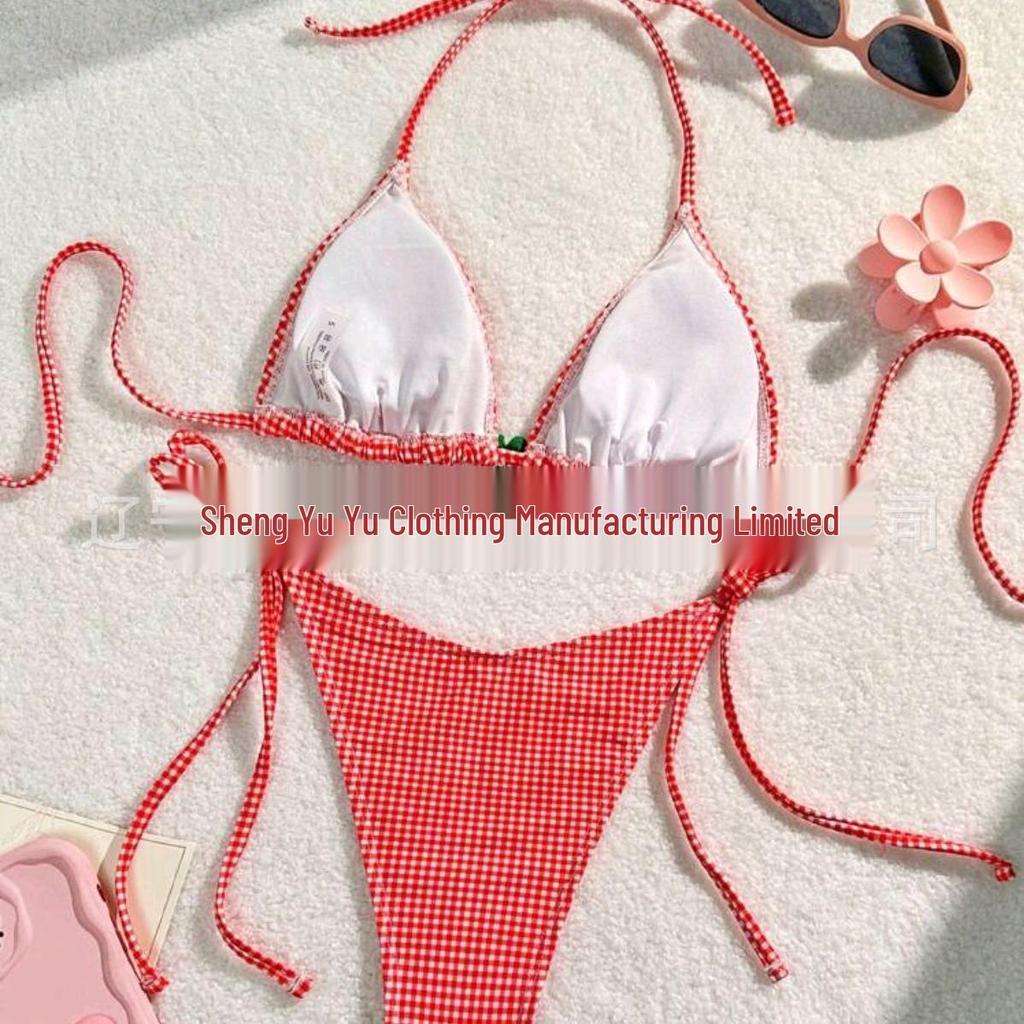 2024 Mašličkové Ins Bikini: Sexy plavky na plážovou dovolenou