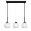 Ceiling Hanging Lamp, Hanging Strip, White Balls, Industrial Loft, Led 3Xe27 Fiona 14-984