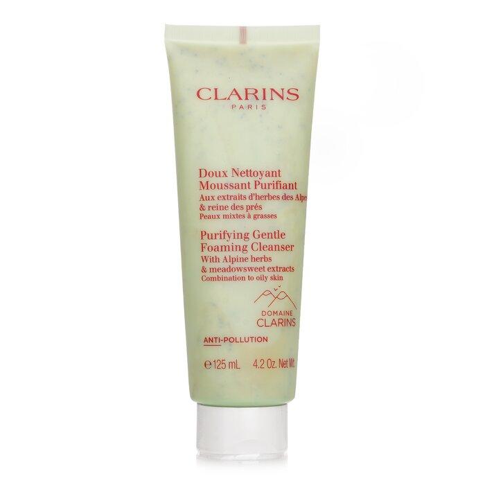 CLARINS Purifying Gentle Foaming Cleanser with Alpine Herbs & Meadowsweet Extracts (For Oily Skin)