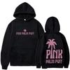 2025 Trending Men's & Women's Coconut Tree Pink Hoodie