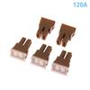 5Pcs Automobiles Fork Bolt Fuses 20-120A Square Car Fuse Box Waterproof Sockets Car Square Head Large Plug-In Fuses