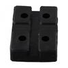 Sturdy Rubber Support Block for Heavy Duty Car Lifts Ensures Secure Lifting