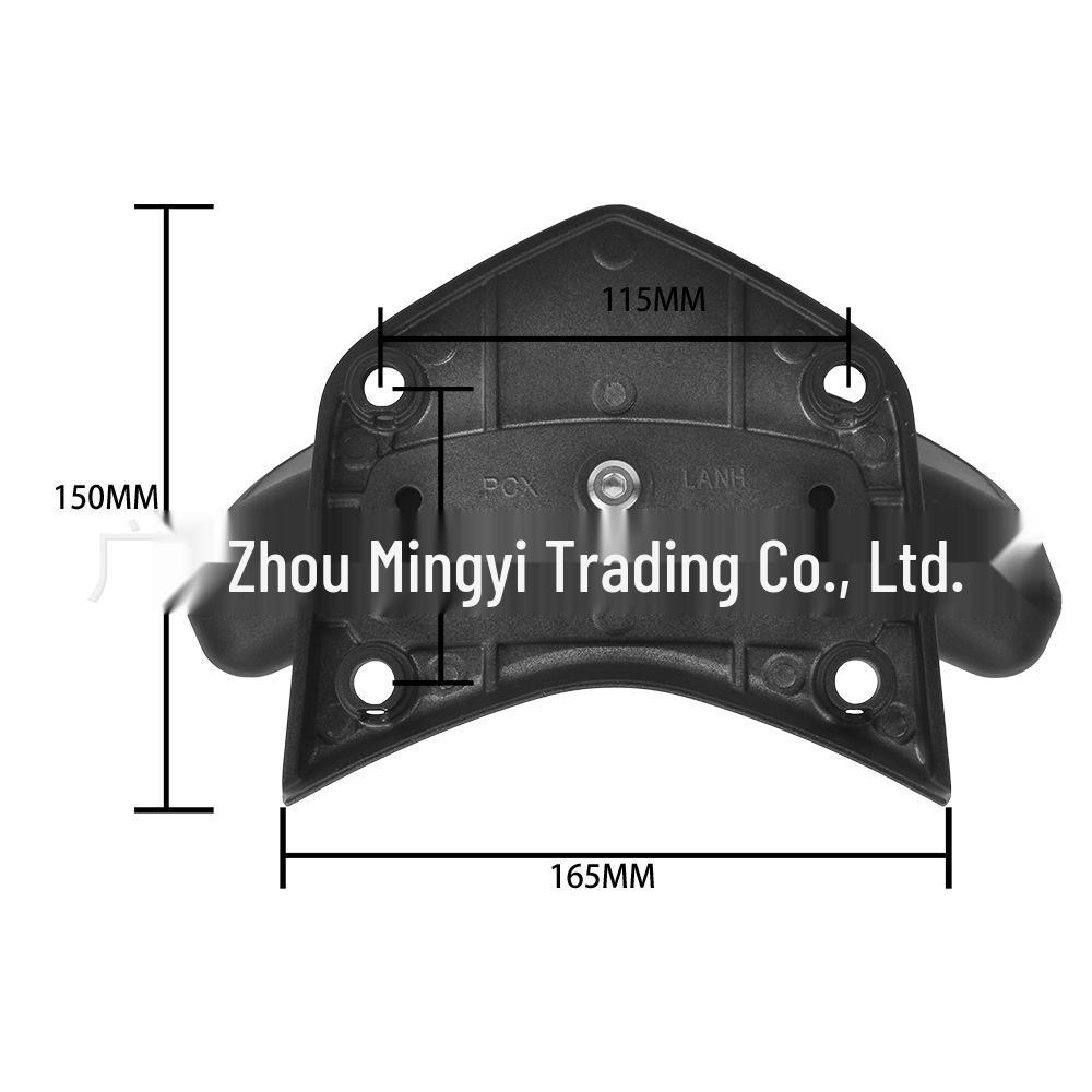 Enhanced Rear Backrest Support Cushion for Honda PCX160/PCX125 Motorcycles