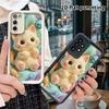 Phone Case: 2D flat, suitable for Samsung Galaxy A34 A35 M05 M06 S20 S22 S21 FE Plus 5G protective cases, cream-orange kitten, perfect Christmas and H