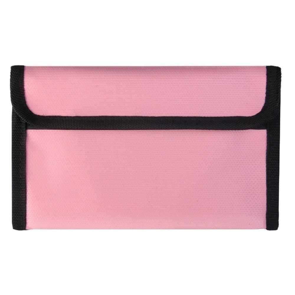 Waterproof Surface Safe Storage Pouch High Temperature Resistant Envelope File Folder  For Cash