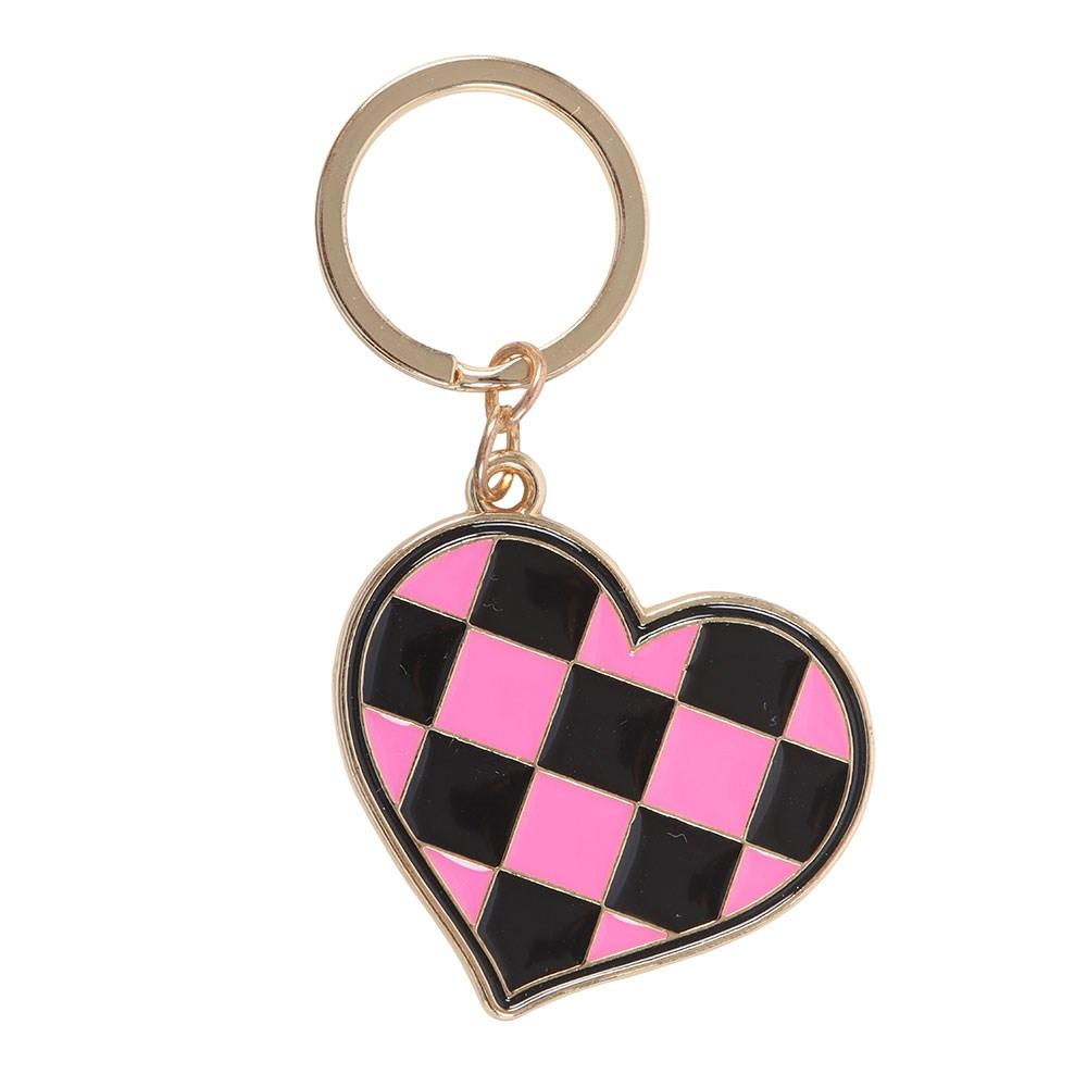 Something Different Checkerboard Keyring