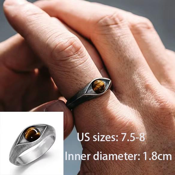 925 Silver Rings for Women Couple Minimalist Handmade Simple Blue Stone Star Ring Party Jewelry Gift Prevent Allergy