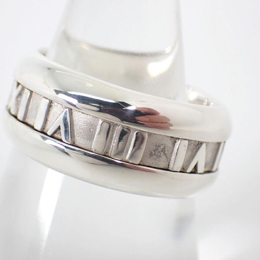 [Pre-owned] TIFFANY 925 Atlas Wide Ring / Size 16 / j51-7