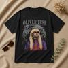 Retro Oliver Tree uniseks T-shirt Comfort Color, Pop Rock Muziek Merchandise 90s Retro