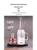 High Temperature Resistant Large Capacity Glass Tea Cup with Infuser, Double-Walled, Heat Insulated, and Portable Borosilicate Glass.