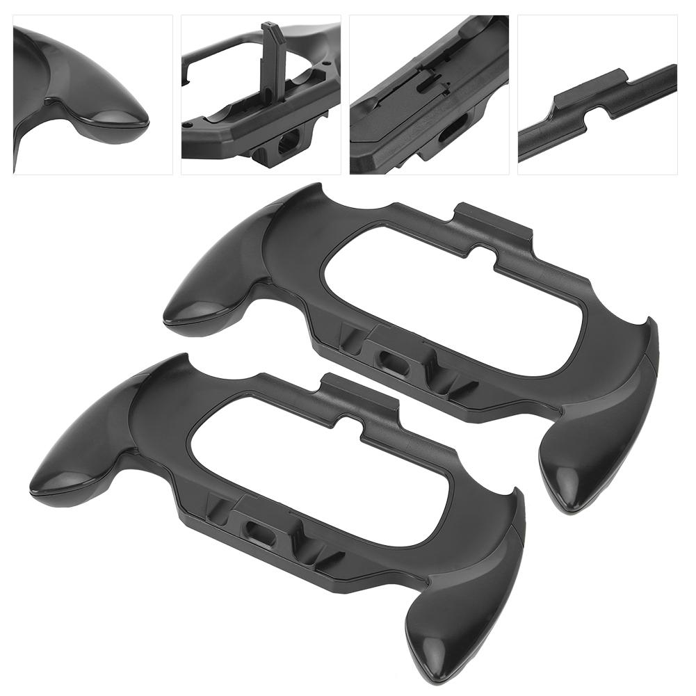 2Pcs Gamepad Handlebar Handgrip Bracket Support Accessory for Sony PSV2000 for PSVITAblack