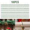 Time Saving S Shaped Hooks for Hanging For Christmas Baubles Pack of 100