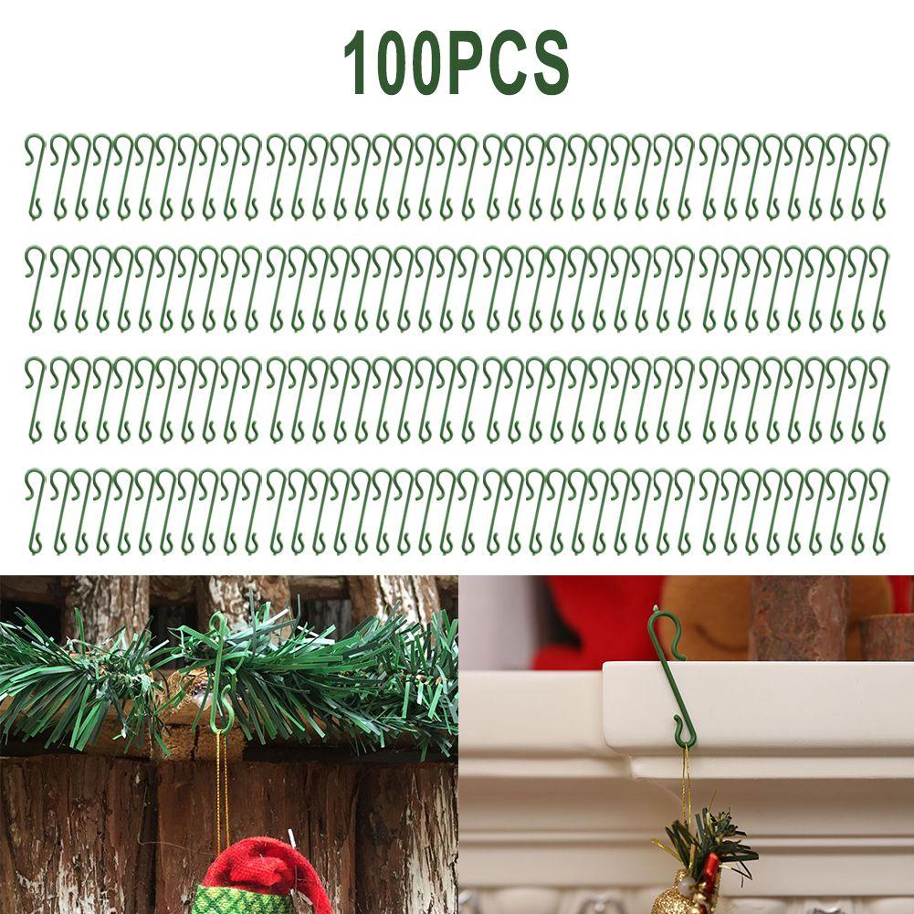 Time Saving S Shaped Hooks for Hanging For Christmas Baubles Pack of 100