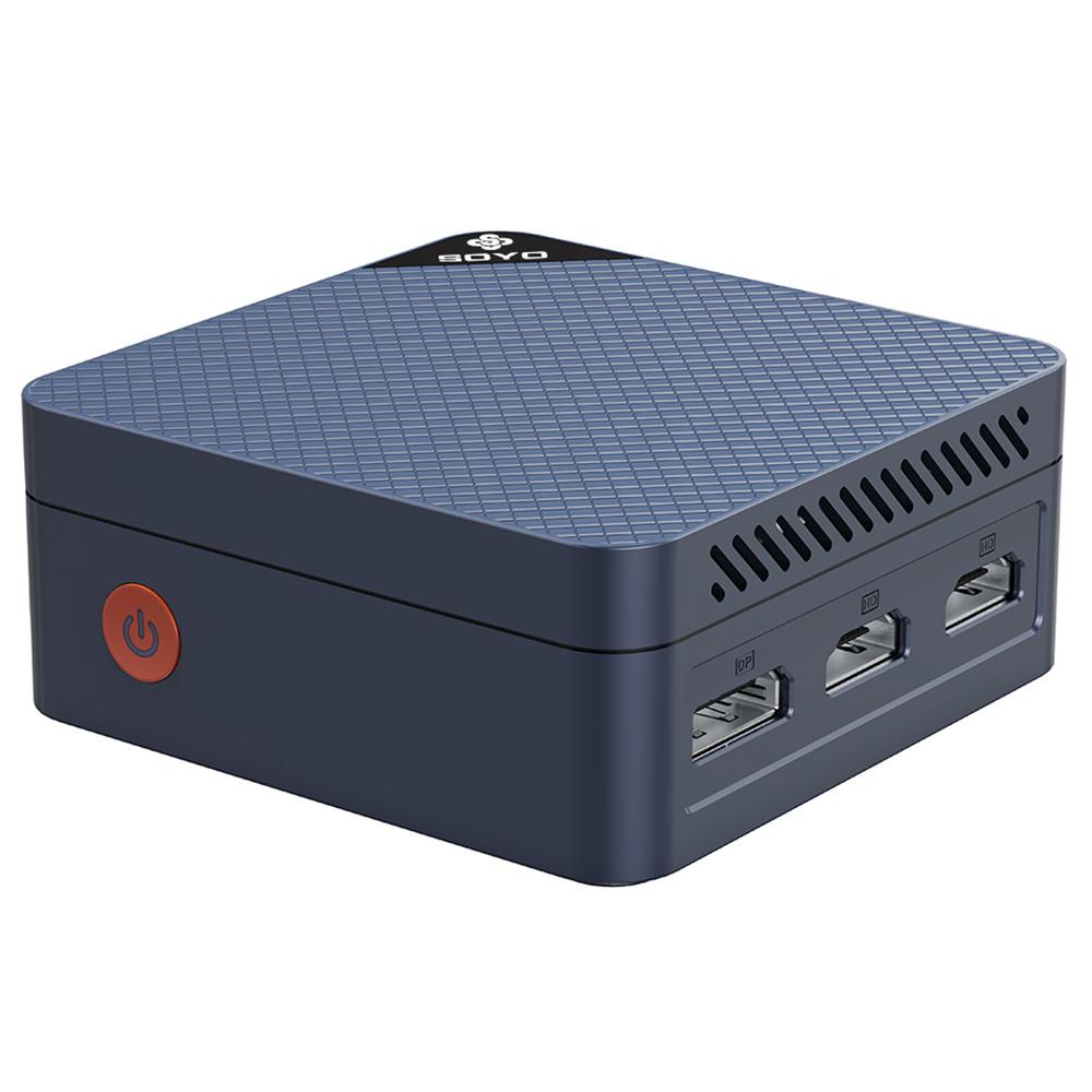 SOYO M4 Mini Mini-PC, Intel N150 4 Kerne Max 3,6 GHz, 12 GB LPDDR5 RAM 512 GB SSD, 2*HDMI + DP 4K Triple-Display