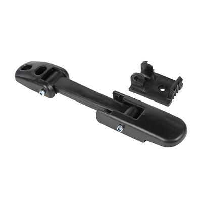 Hood Latch Kit with Brackets Black Plastic 315-5502&315-5503 for Mack CH Hood Latch & Catch Bracket