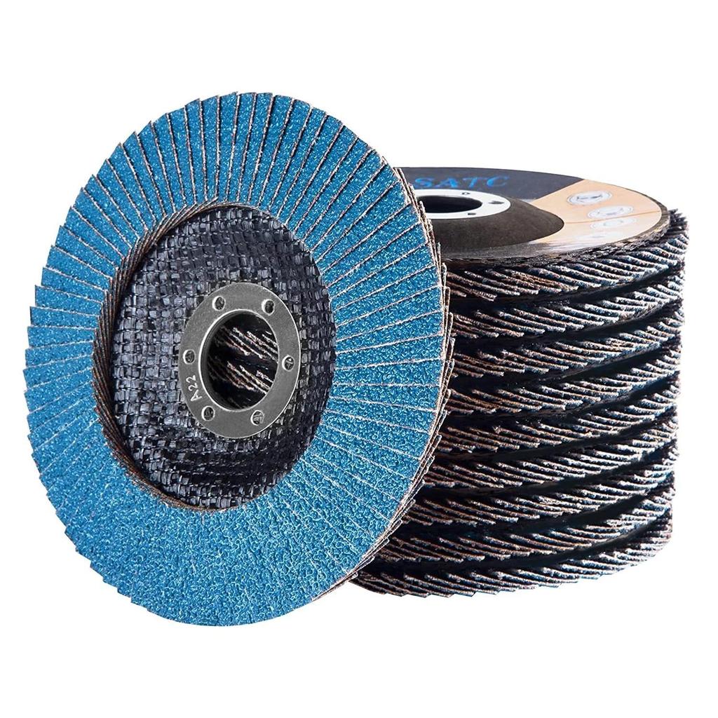 DE Warehouse 24H Shipping Free Delivery 10PCS 125mm Zirconia Flap Sanding Disc 40-120 Grit for Metal Wood Steel Fast