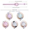 Digital Exam Watch for Students - Simple Style for Girls In Elementary To College with Scale Belt