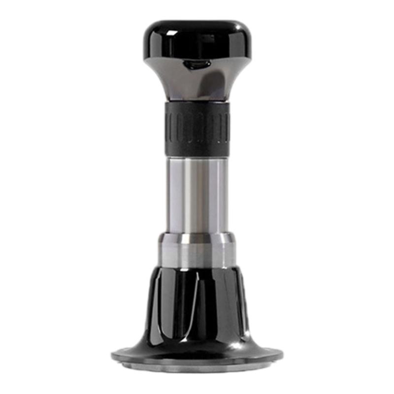 Adjustable Constant Pressure Coffee Tamper Stainless Steel Spring Load Espresso Tool Ergonomic Handle For Baristas Use