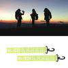 Safety Reflector Cycling Keychain Reflective Pendants Bag Safety Marker