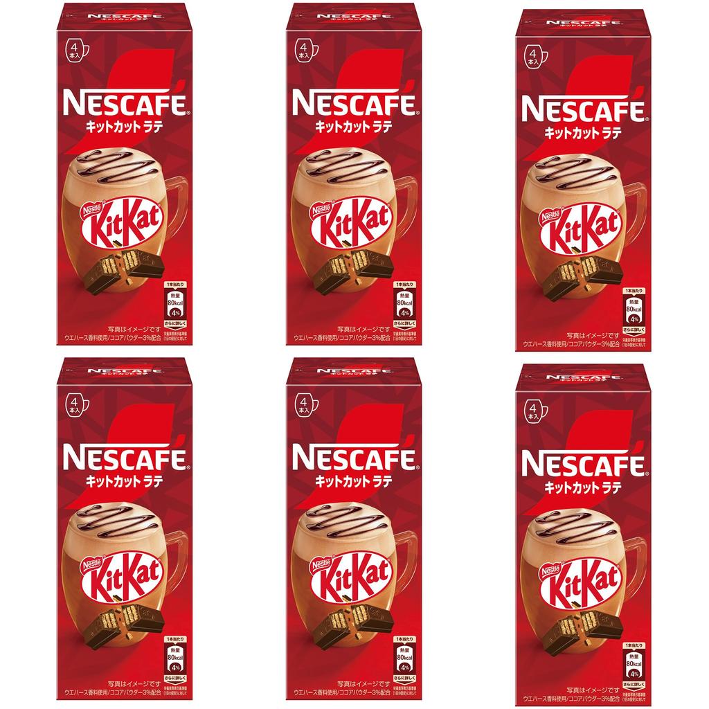 Nescafe KitKat Latte 4P x 6
