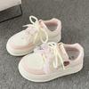 School season women's new cute versatile ins thick baseplate shoes niche non-collision shoes