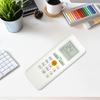 Air Conditioner Remote Control Large Screen Conditioning Controller Simple Operation Lightweight Suitable for RG70A