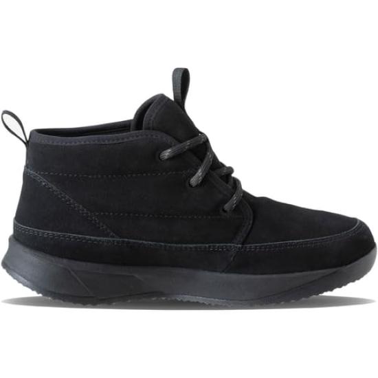The North Face W Nuptse Chukka WP Suede TNF Black 5 Black/TNF
