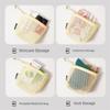 Mesh Cosmetic Bag Dopamine Sundries Storage Pouch Portable Zipper Coin Purse  Travel