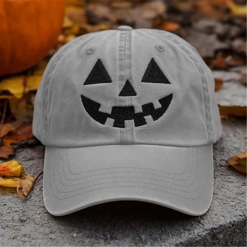 Adjustable Cotton Baseball Cap with Festive Halloween Design Fashion Hat Perfect for Trick or Treating Event