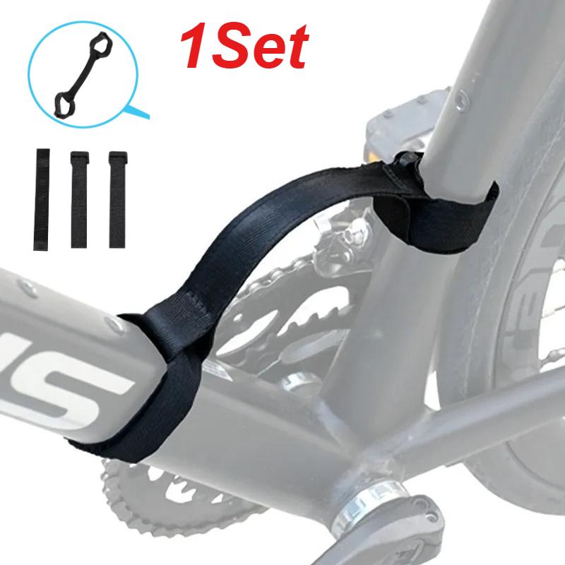 

Effort-Saving Portable Bicycle Carrying Strap -Luggage Tie/Organization Straps, Bike Equipment for Bicycle Transport & Storage