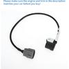 1 Pc Crankshaft Position Sensor for Mazda Protege DX, LX 1.6 2001 Sturdy Metal Plastic Black Engine Crank CKP Sensor