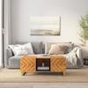 VidaXL Coffee Table Brown and Black 100x54x40 Cm Solid Mango Wood 356795
