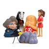 Chihiro Yubaba Cute No Face Man Rat Anime Character Mini Model Decoration Props