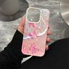 Phone Case For Samsung S23 Ultra S24 Ultra S25 Ultra A15 A16 A26 A36 A56 Luxury Pink Beach Butterfly Durable Shockproof Case