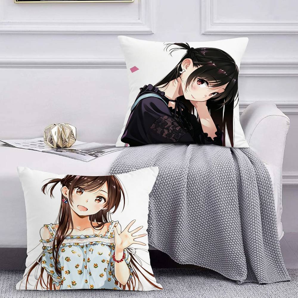 C-Chizuru I-Ichinose Pillow Case Cushion Cover Throw Pillow Case For Car Sofa