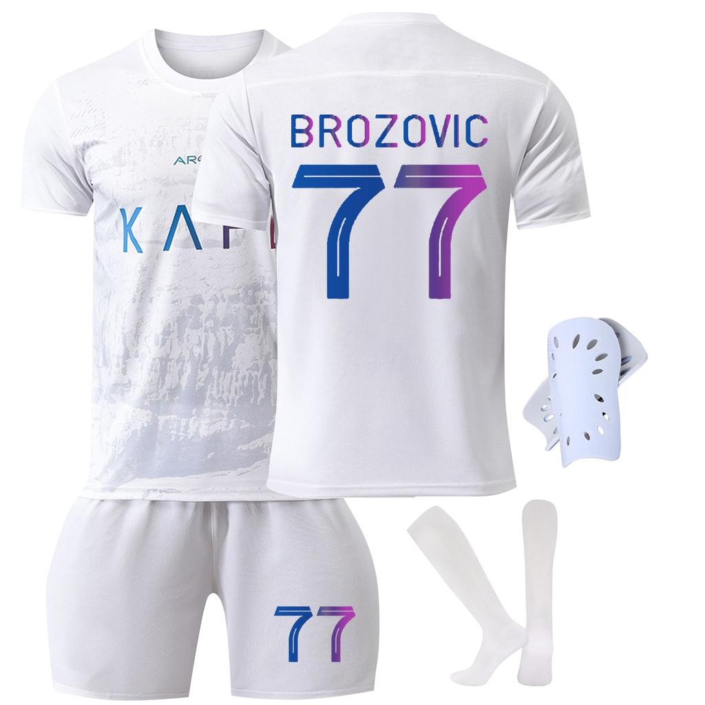 2324 Football Jerseys Shorts Socks Set New Season Shorts Socks Kneepad Adult Sizes Outfits