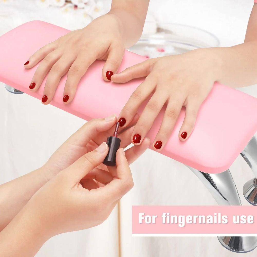 Foldable Nail Arm Rest Cushion Space-saving Manicure Hand Pillow Soft Nail Pillow  Nail Art Tool