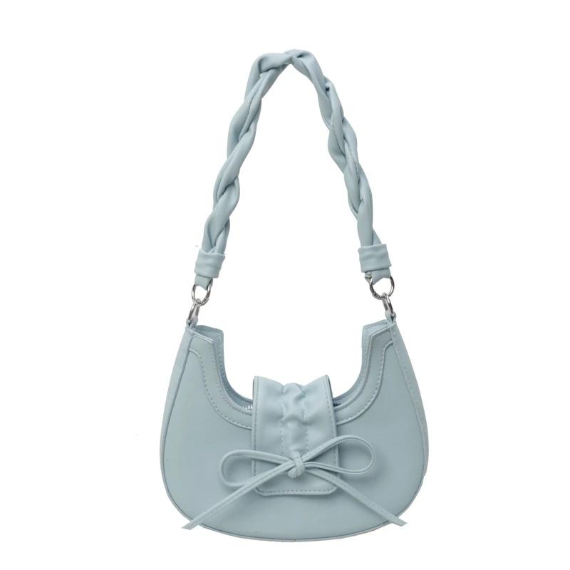Sewing Thread Ladies Crossbody Bags Casual  New Shoulder Bags for Women Zipper Pu