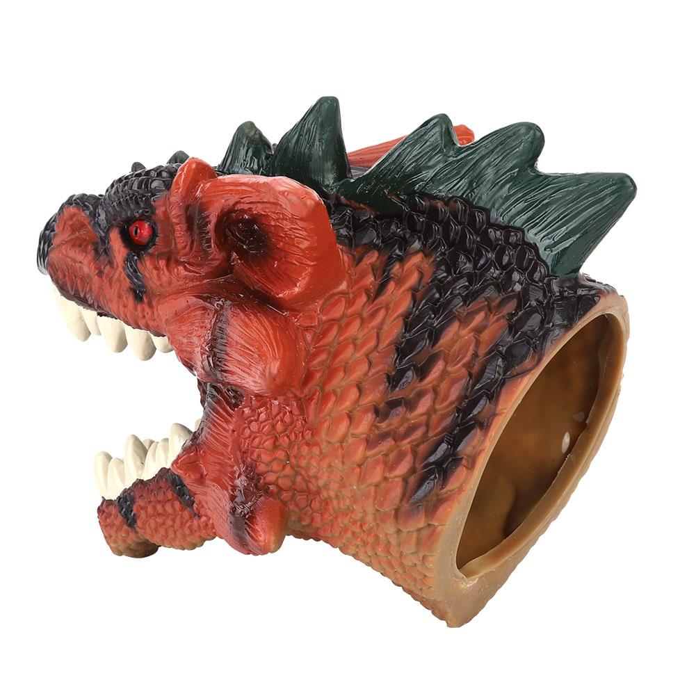 High Simulation Cartoon Dinosaur Hand Doll Puppet Gloves Telling Story ToyType A
