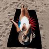 Classic Fishing Tackle Logo D-Daiwa Big Microfiber Beach Towels Quick Dry Towel Sand Beach Towels Pool Towel For Travel Yoga