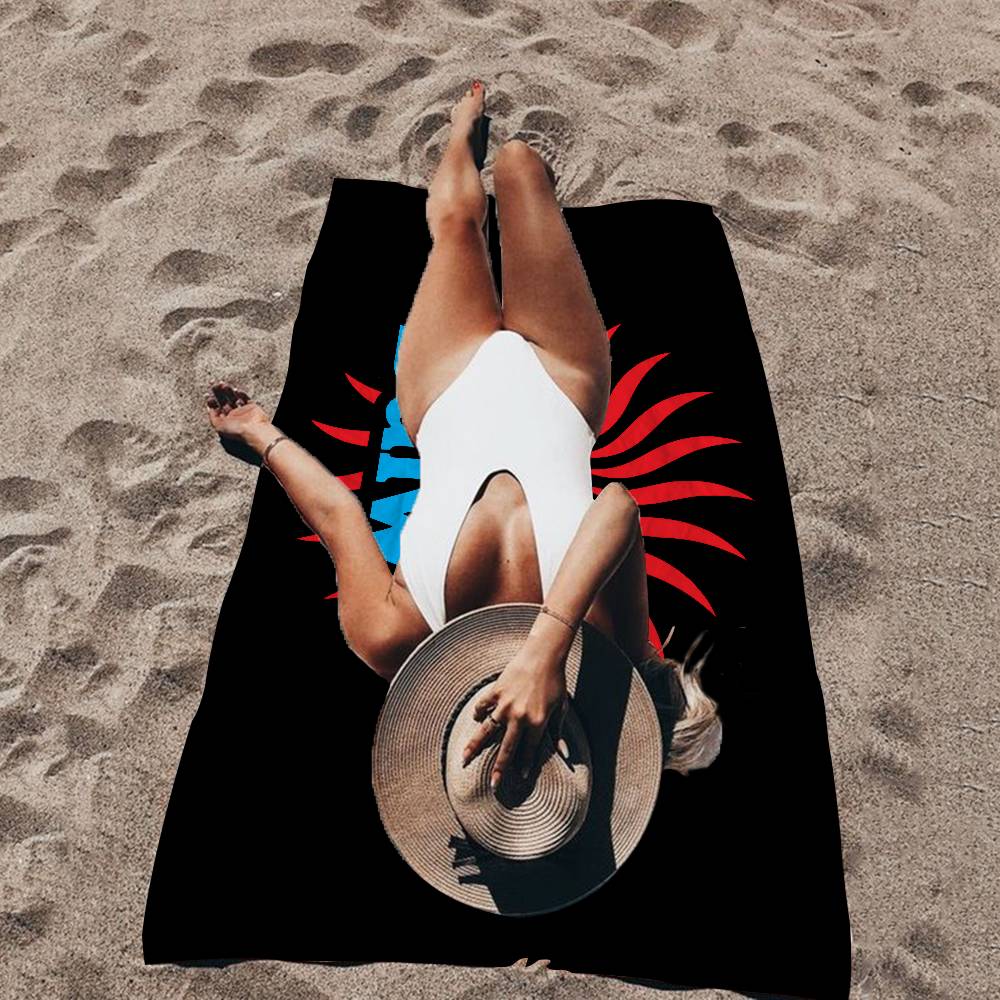 Classic Fishing Tackle Logo D-Daiwa Big Microfiber Beach Towels Quick Dry Towel Sand Beach Towels Pool Towel For Travel Yoga