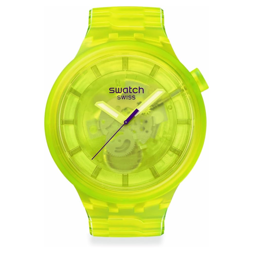 Swatch YELLOW JOY Big Bold Biosourced Watch SB05J103