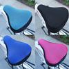1-6Pcs Bicycle Saddle 3D Soft Bike Seat Cover Cycling Silicone Seat Cushion Cycling Breathable Saddle Comfortable Bicycle Bike