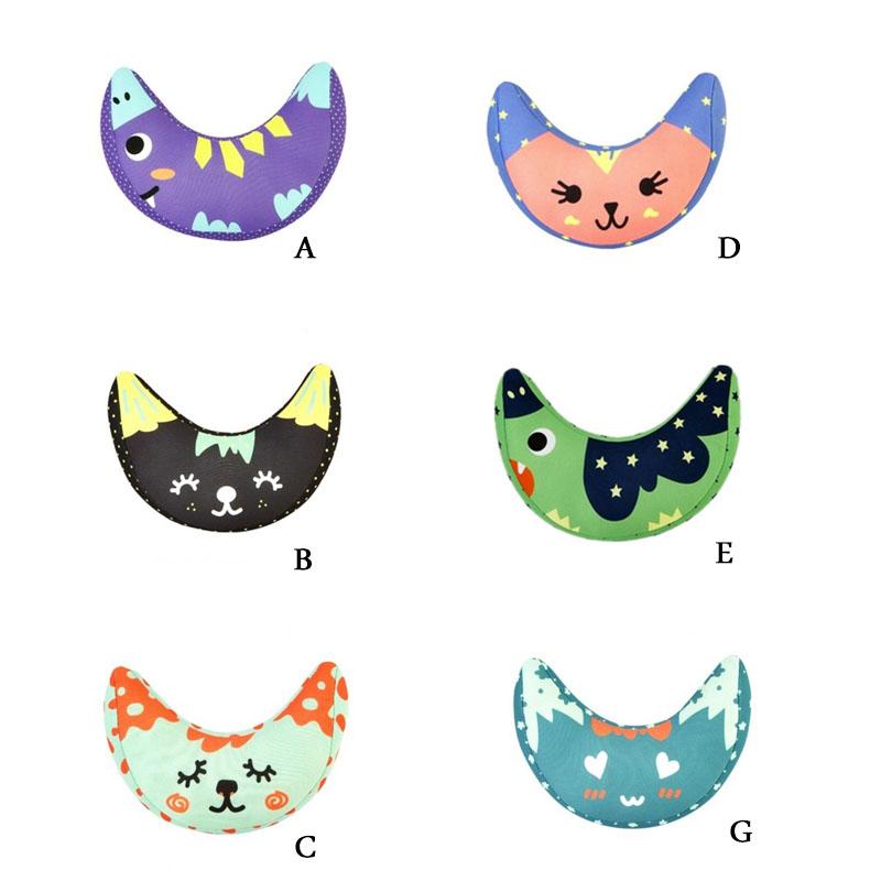 CDCOTN U-Shaped Cartoon Cotton Car Seat Belt Shoulder Pads Cover  Safety Seat Pillow Anti-Friction Neck Protection For Kids